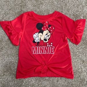 New Disney’s Minnie Mouse tshirt toddler girl 2t